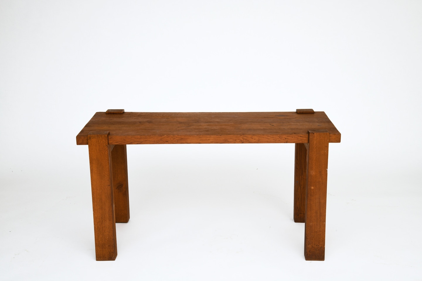 Unknown artist's table, straight view from above