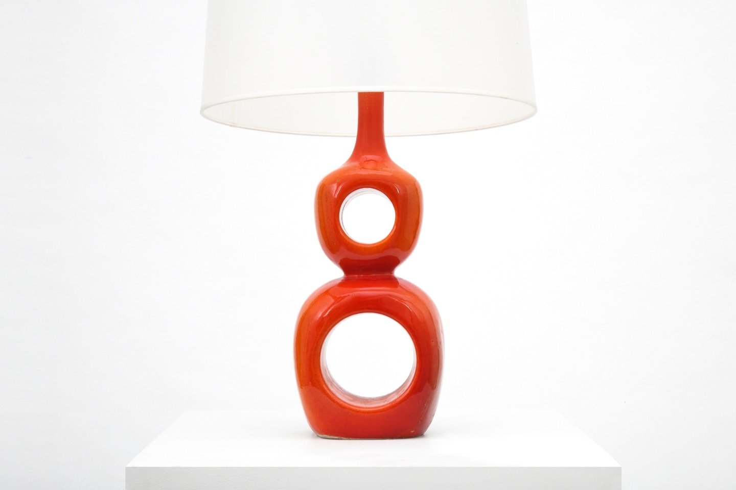 Unknown artist table lamp detail