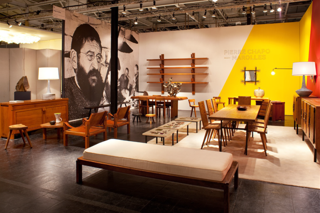 Magen H Gallery's booth at Collective Design Fair, full installation view