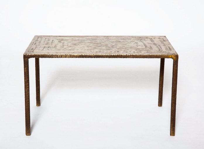 Costa Coulentianos' coffee table straight view