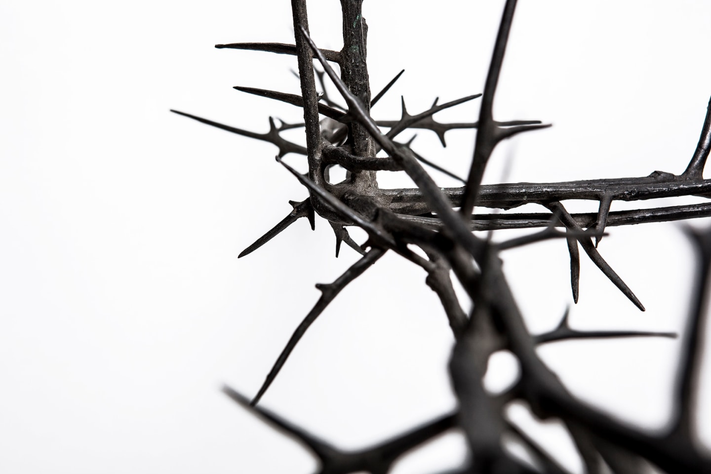 Michele Oka Doner's Terrible Chair, detailed view of thorns