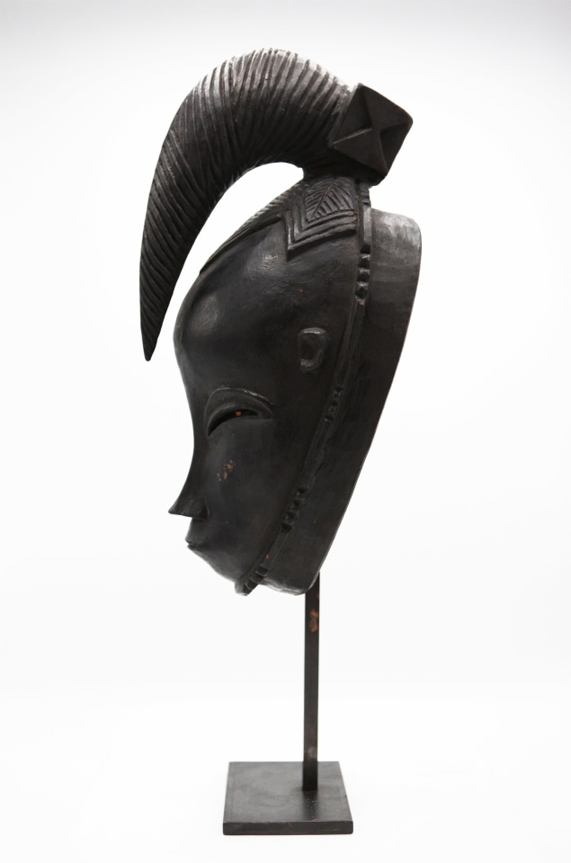 Ren&eacute; Buthaud's mask side view