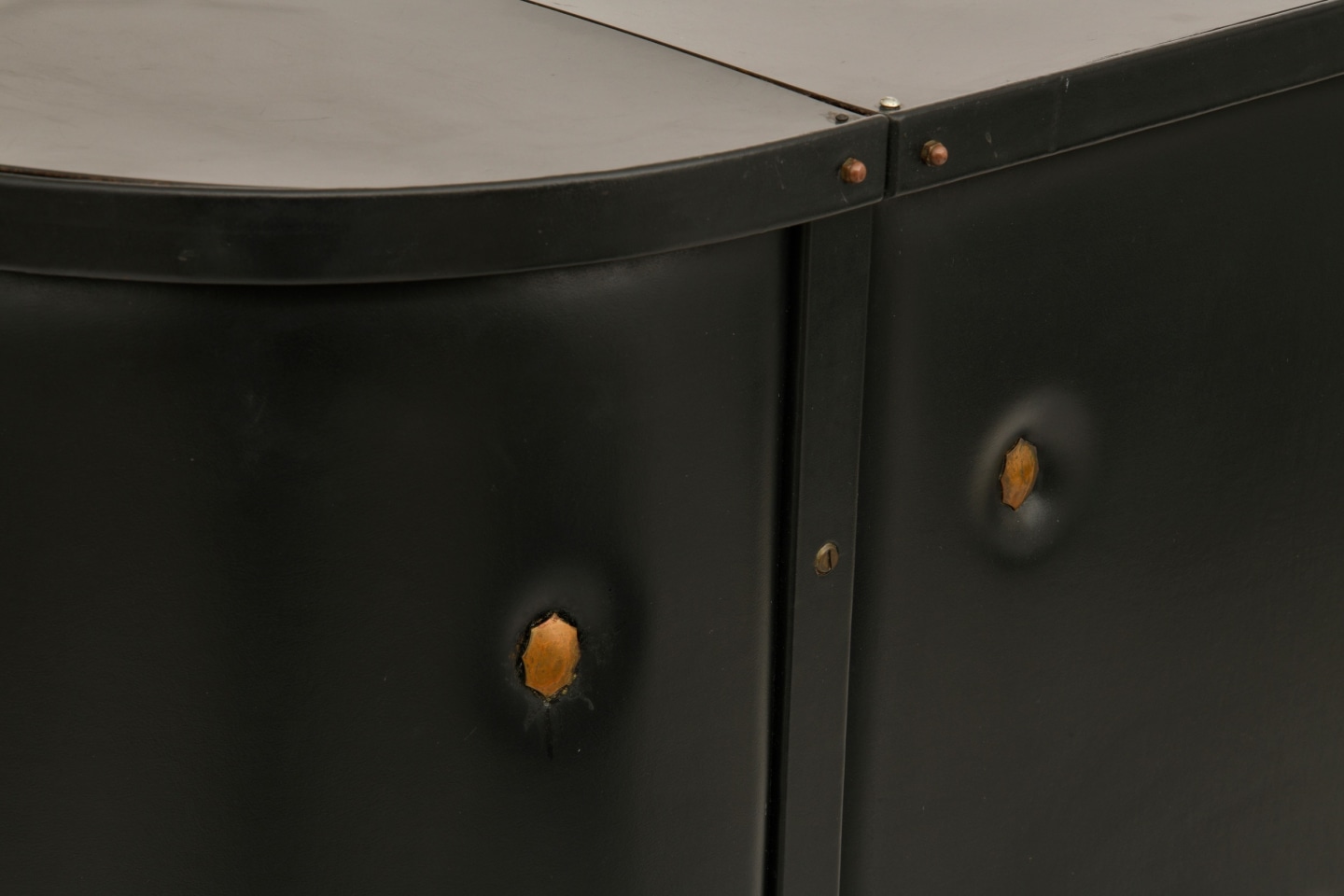 Jacques Adnet's bar detail