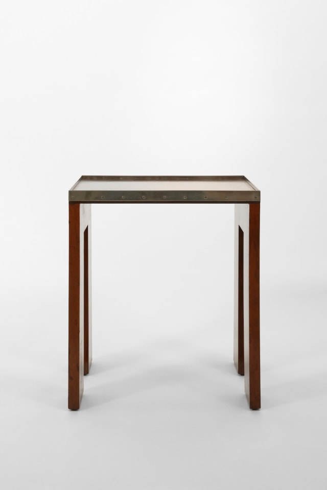 Michel Dufet Side table, c.1930_front view
