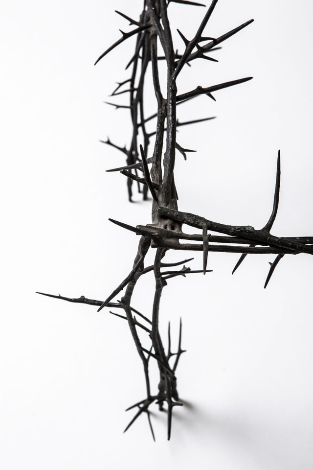 Michele Oka Doner's Terrible Chair, detailed view of thorns