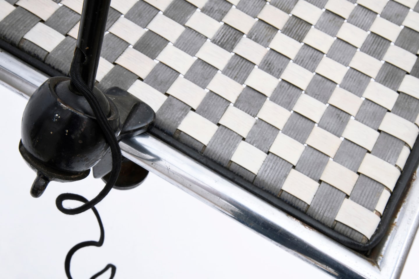 Bernard-Albin Gras clamp desk lamp detailed view of clamp