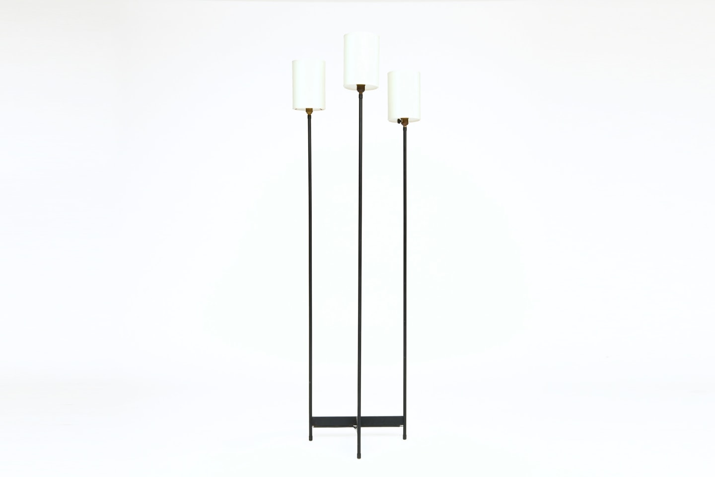 Unknown artist's floor lamp, front straight view