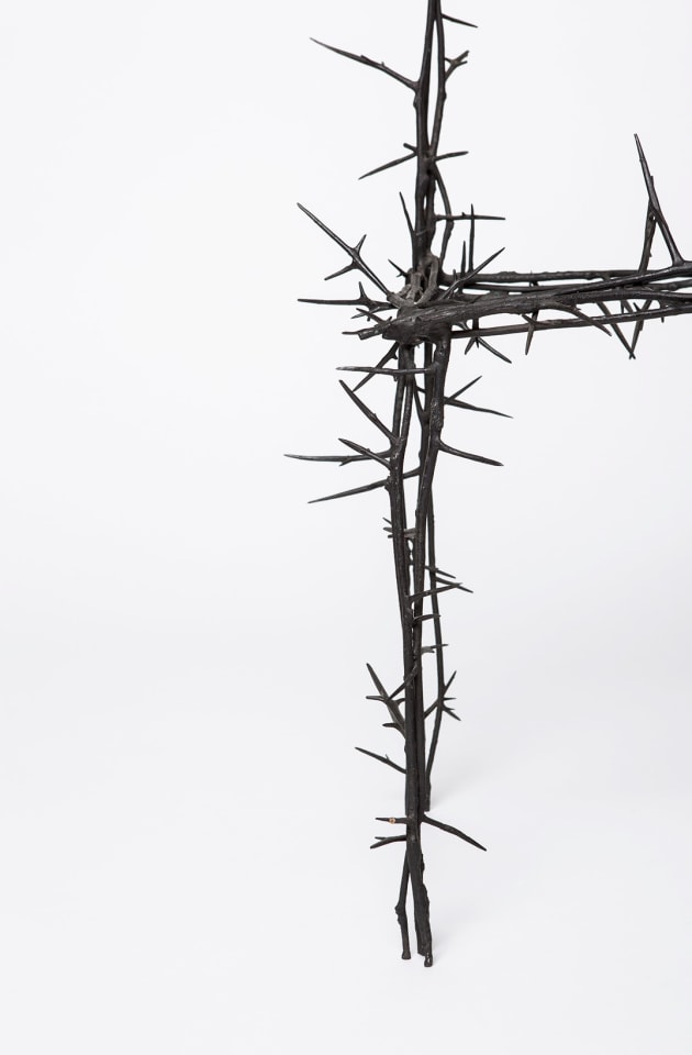 Michele Oka Doner's Terrible Chair, detailed view of thorns