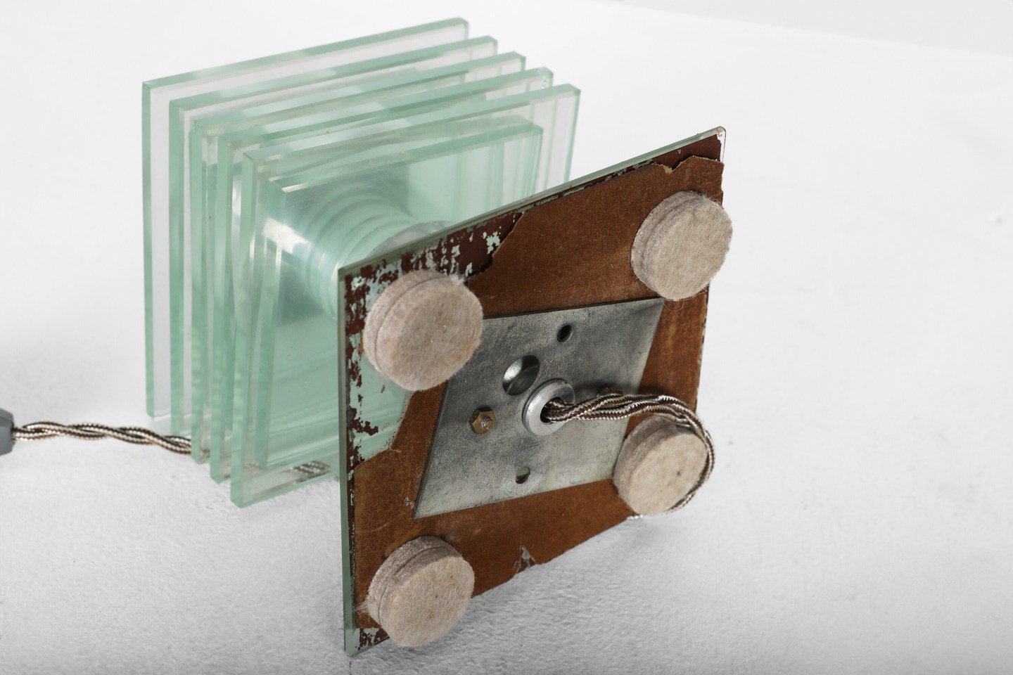 Maison Desny (1927 - 1933) Table lamp veilleuse, c.1930_bottom