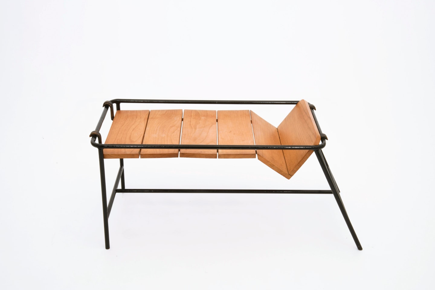Jacques Adnet's side table top view