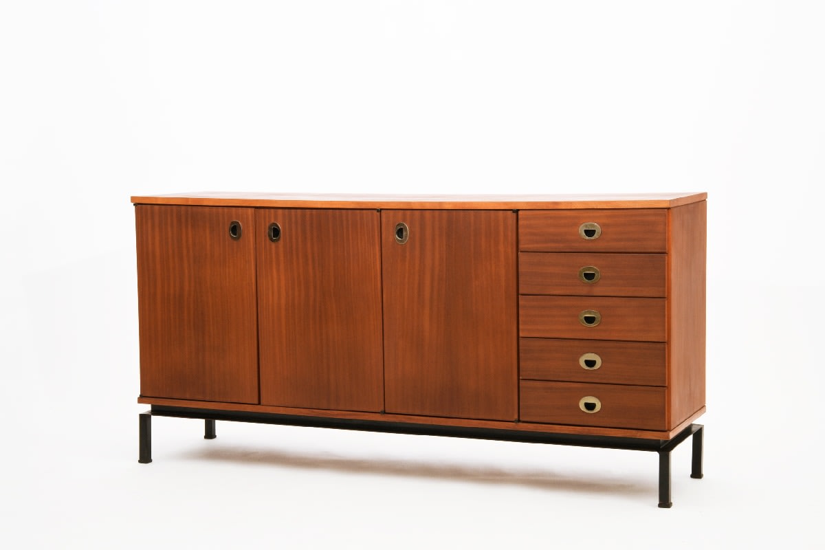 Marcel Gascoin's sideboard, full diagonal view
