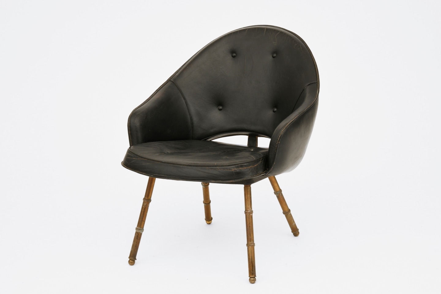 Jacques Adnet's pair of armchairs