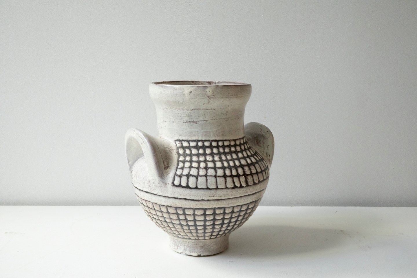 Image of Roger Capron &quot;Vase a oreille&quot; vase, c.1960