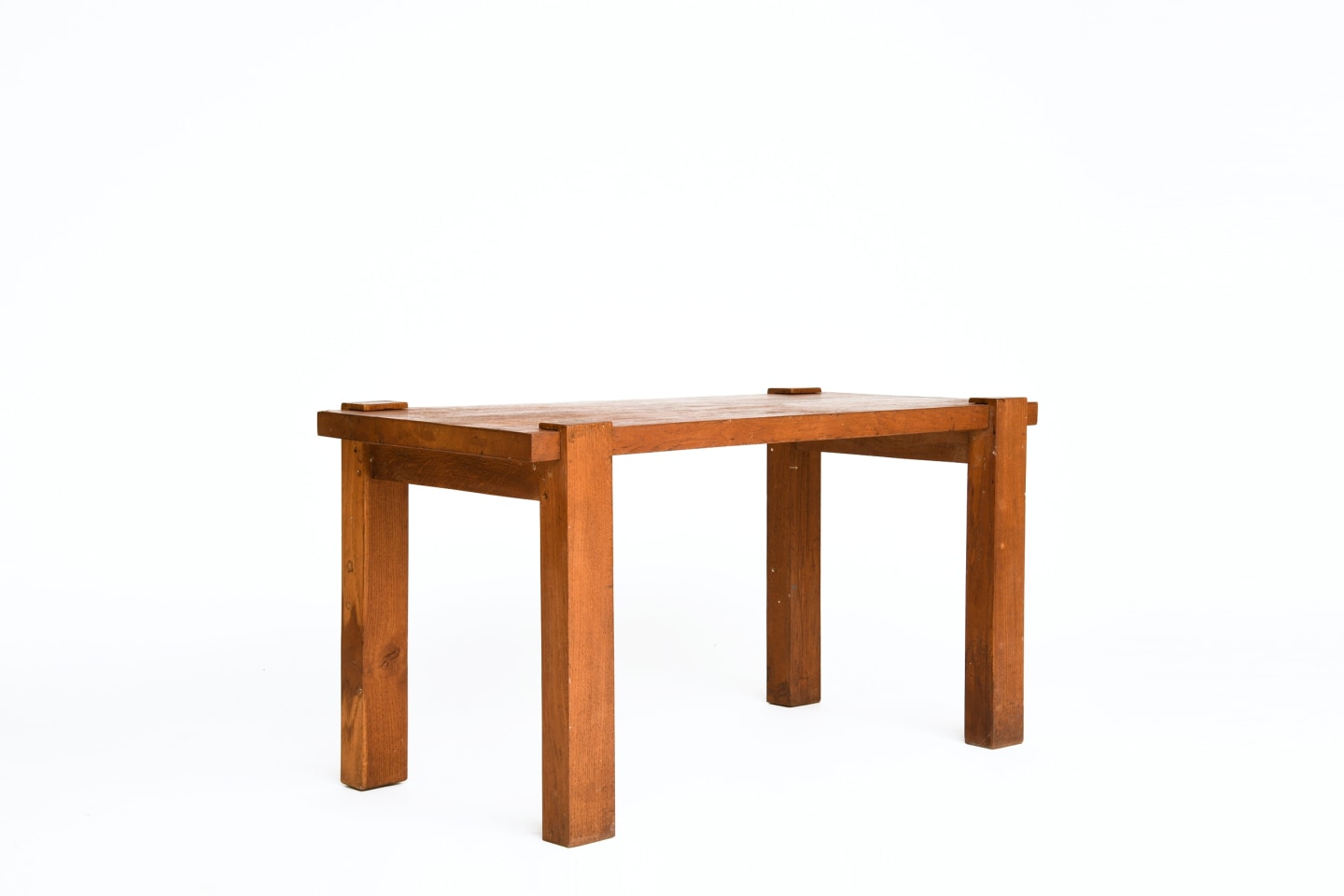 Unknown artist's table, diagonal view