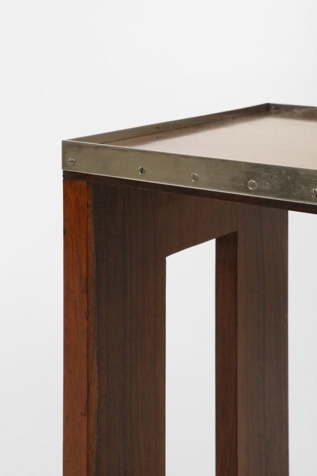 Michel Dufet Side table, c.1930_close up on table top corner