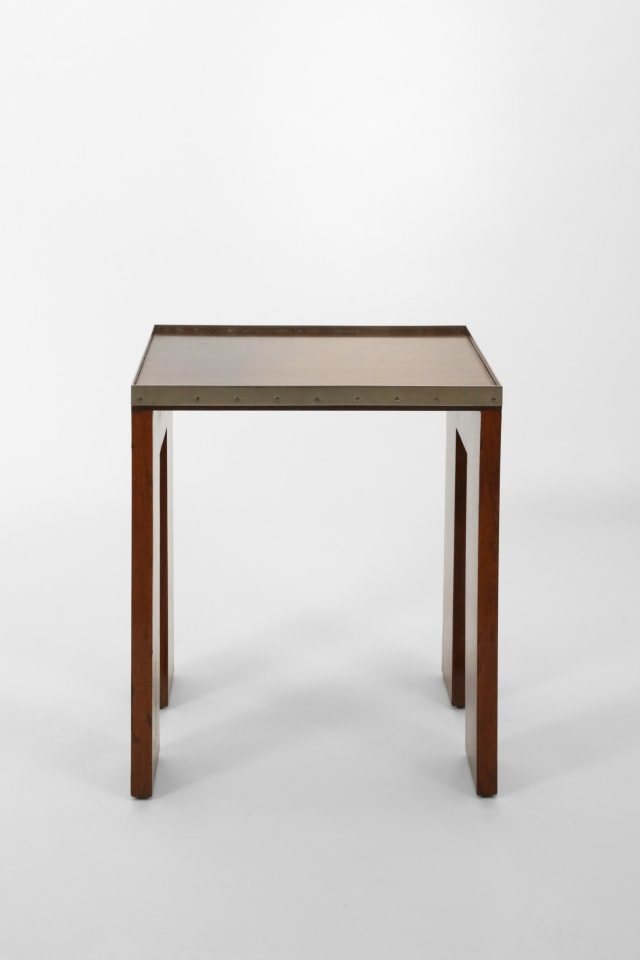 Michel Dufet Side table, c.1930_side view