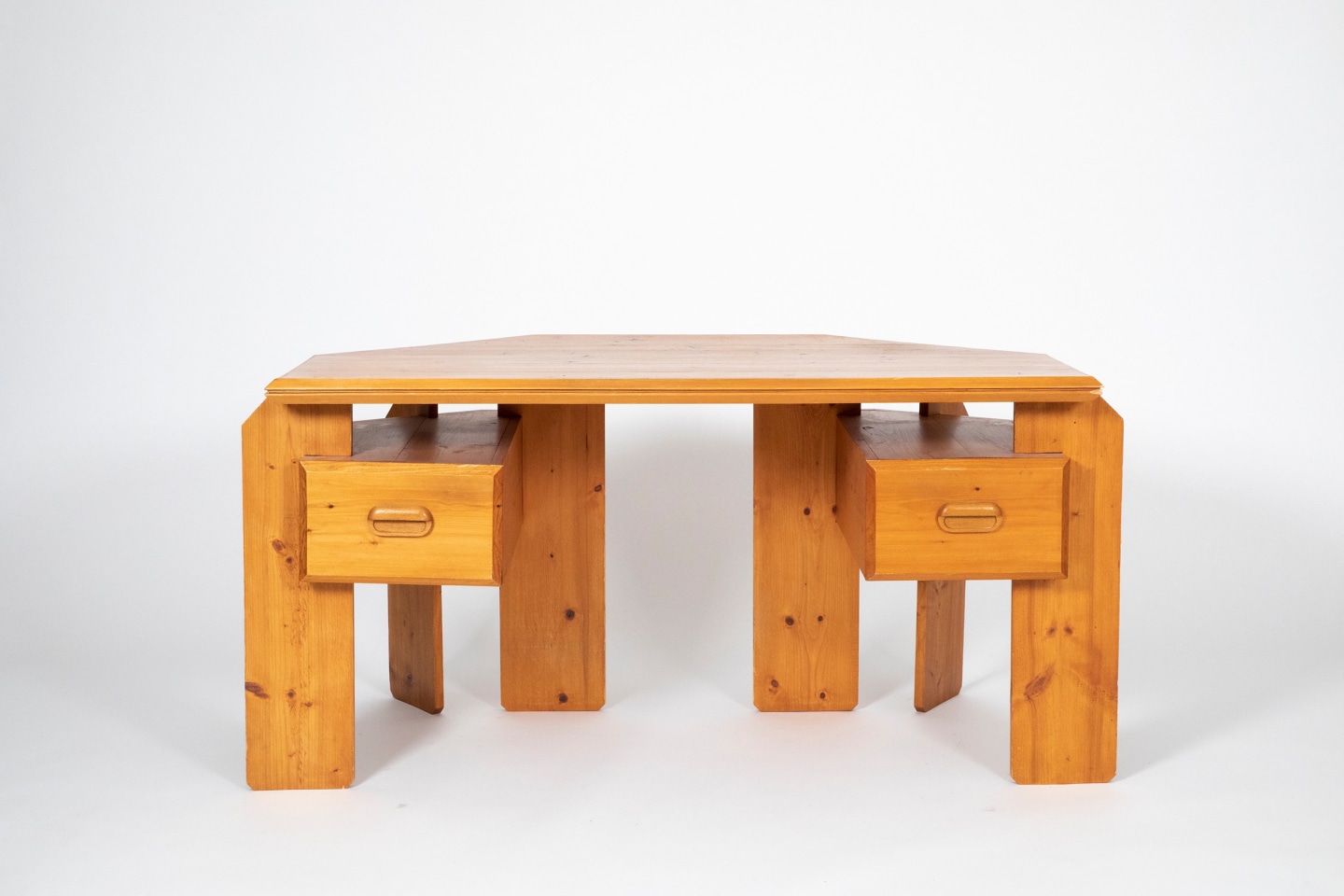 Image of Alain Marcoz Desk, c.1970 - front view