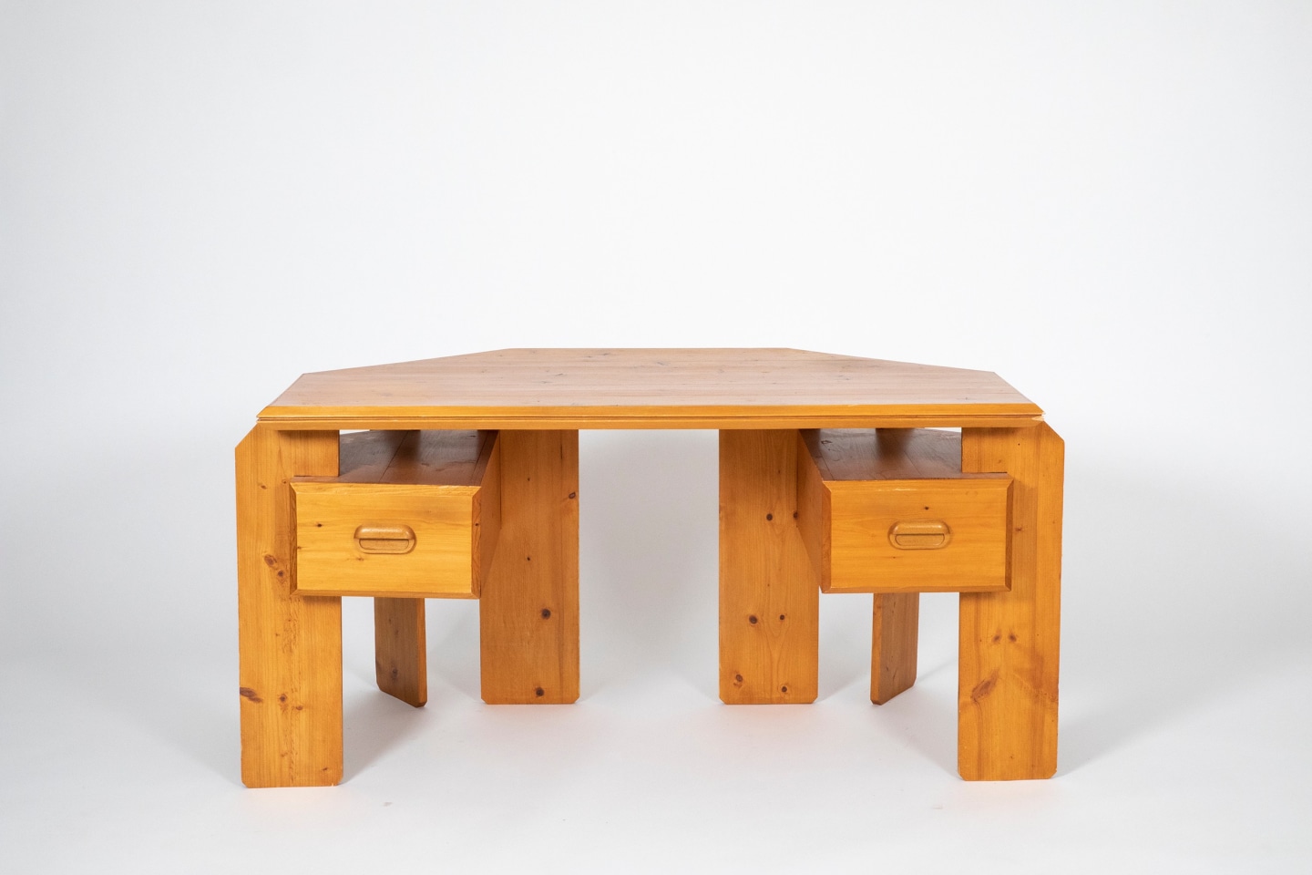 Image of Alain Marcoz Desk, c.1970 - front view