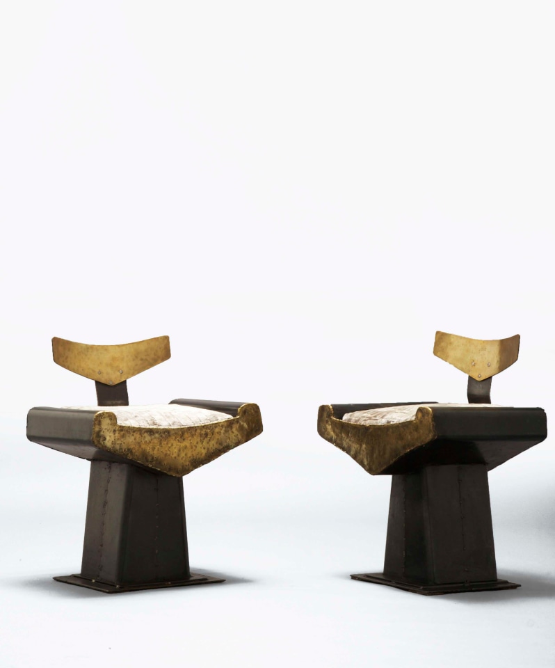 Alain Douillard's set of chairs diagonal views