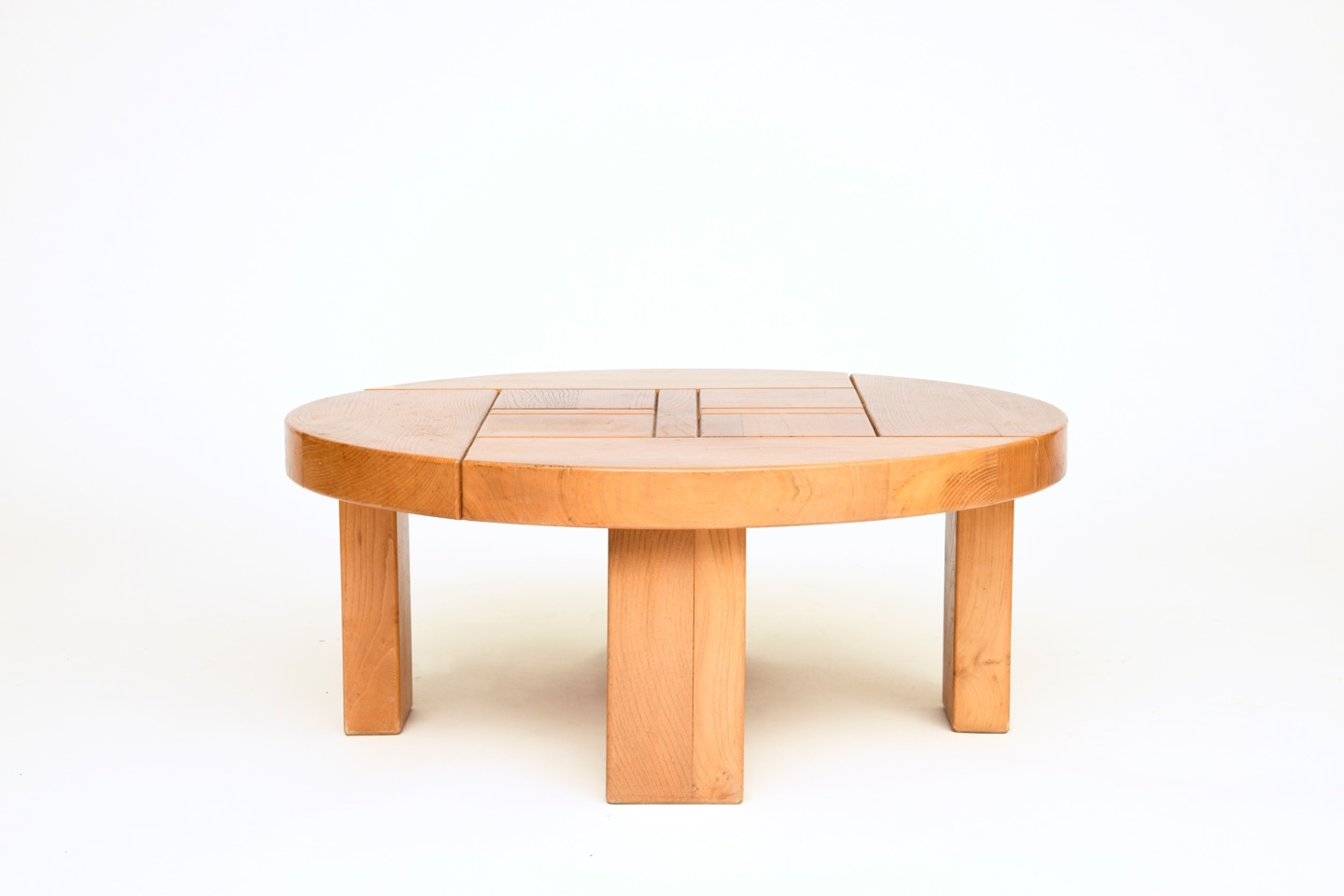 Maison Regain's coffee table, full straight image, turned