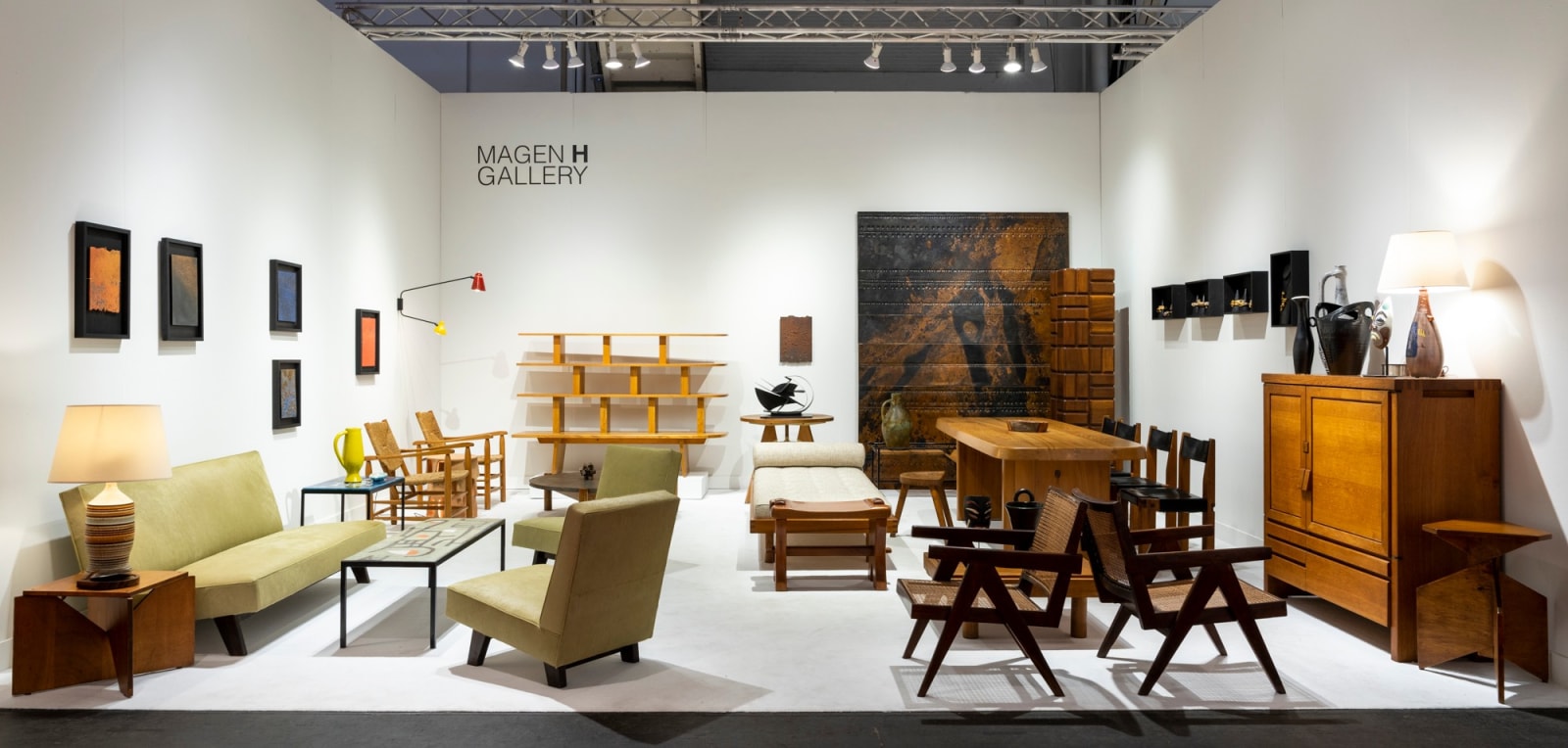 Full installation image of booth