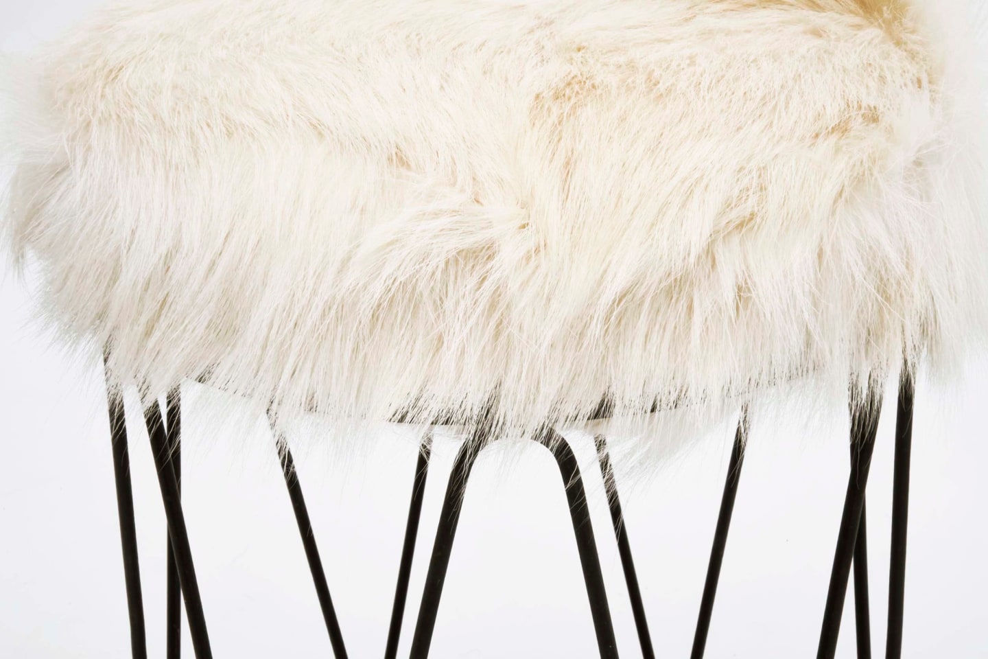 In the style of Roy&egrave;re's stool fur detail