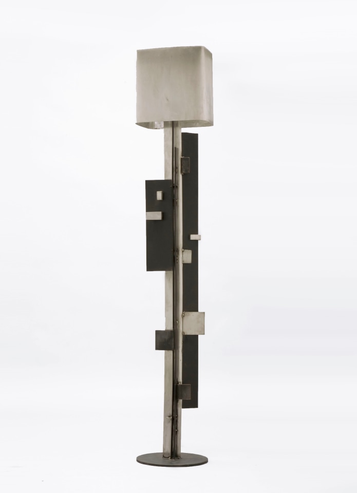 Alain Douillard's floor lamp full straight view