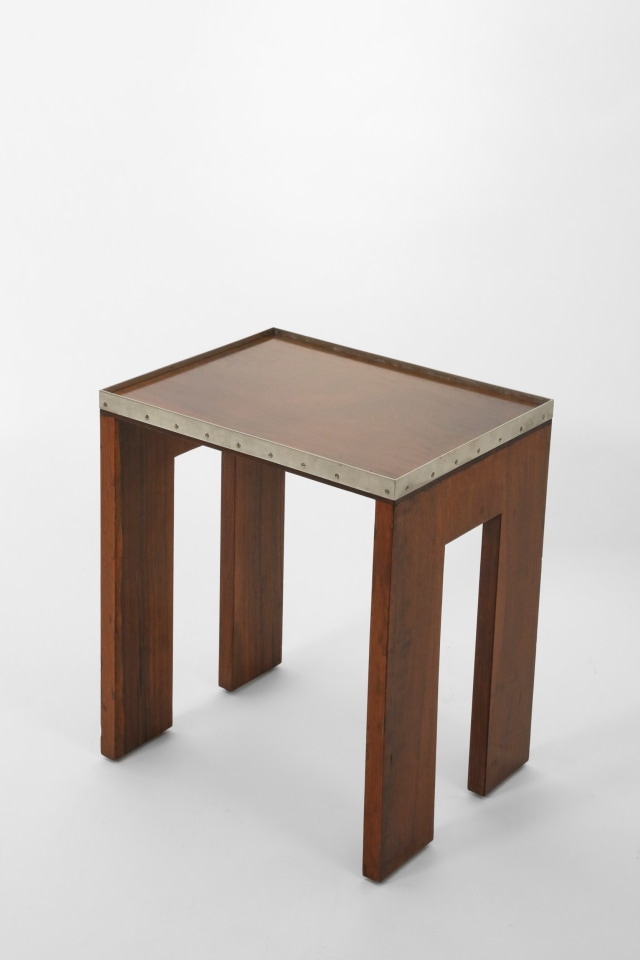 Michel Dufet Side table, c.1930_full view of table