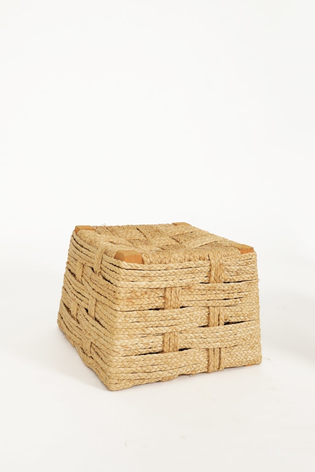 Image of Audoux-Minet Pair of stools, c.1970