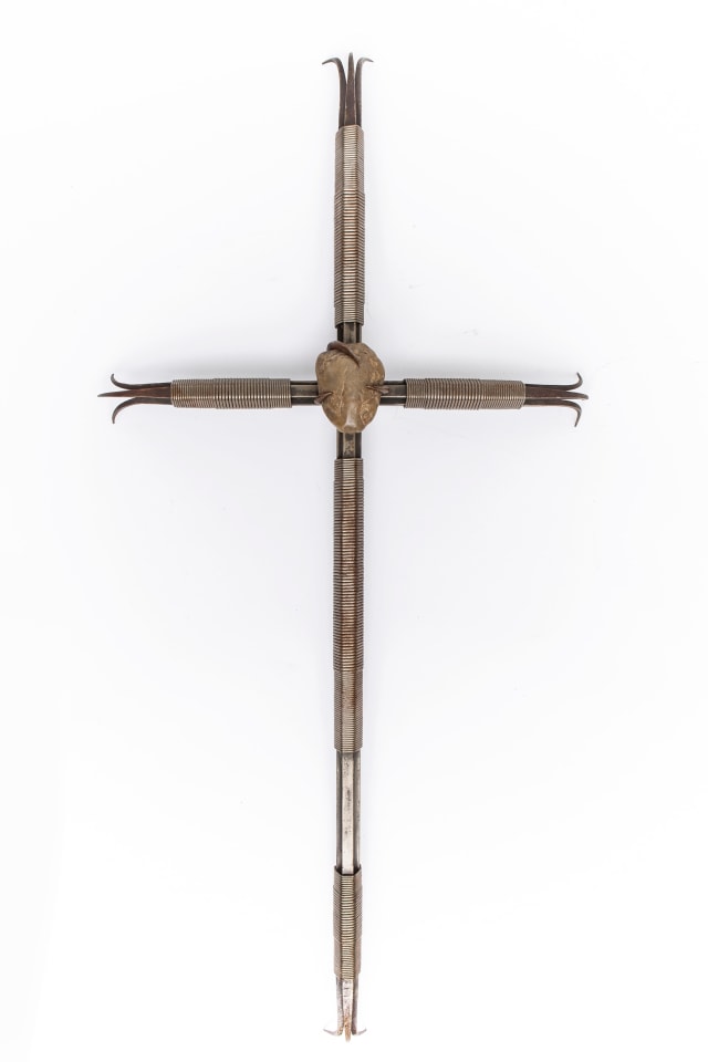 Norman Campbell's cross straight view