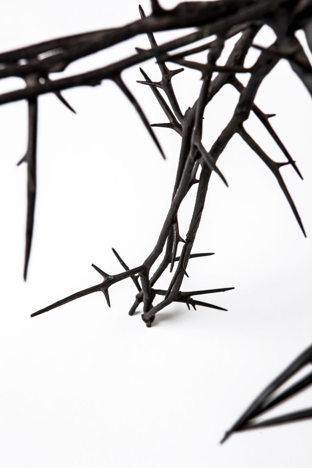 Michele Oka Doner's Terrible Chair, detailed view of thorns