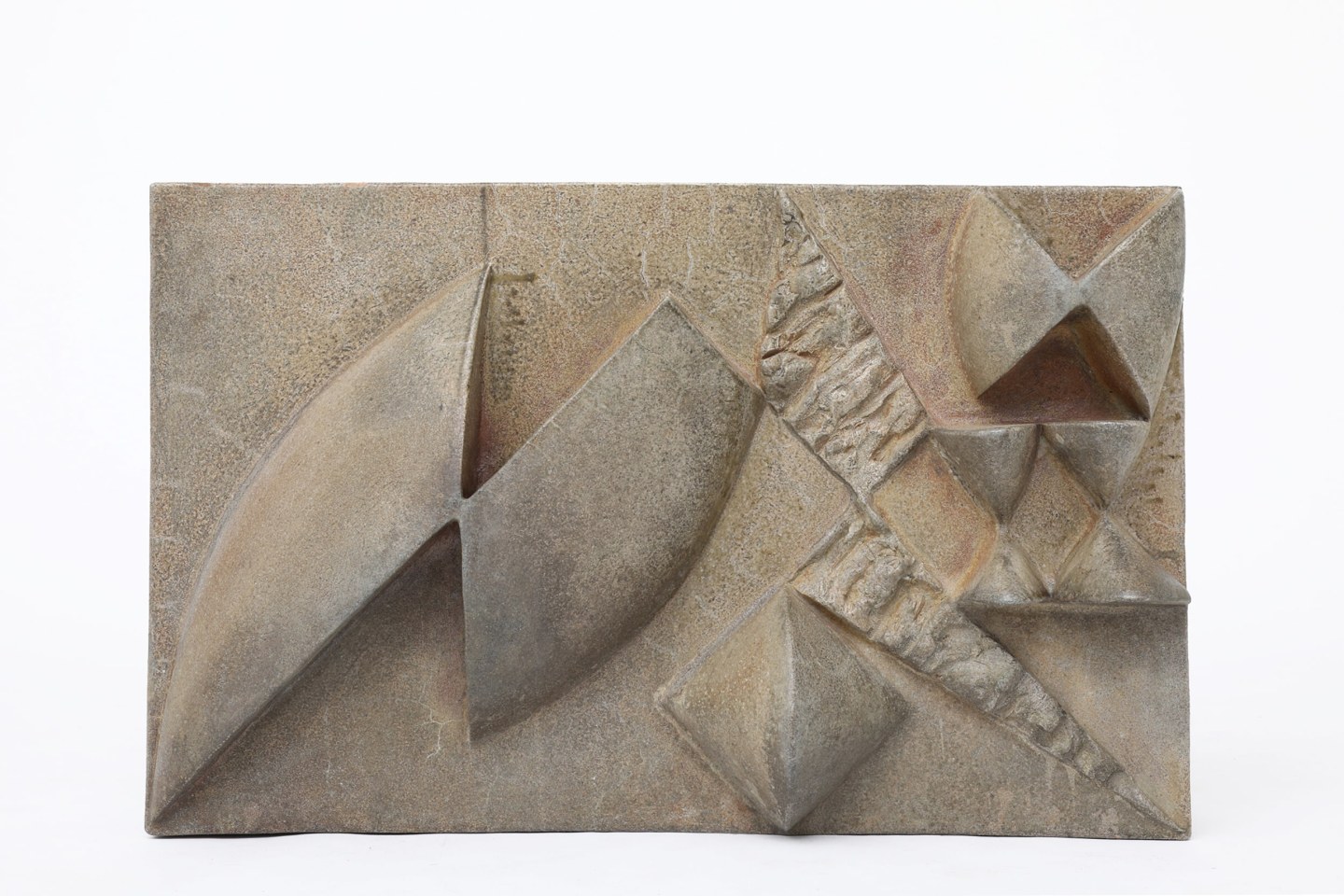 Albert Vallet's wall sculpture, front straight view