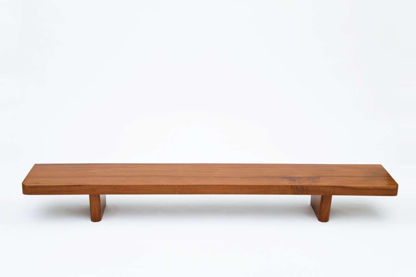 French 1950's bench straight view from above
