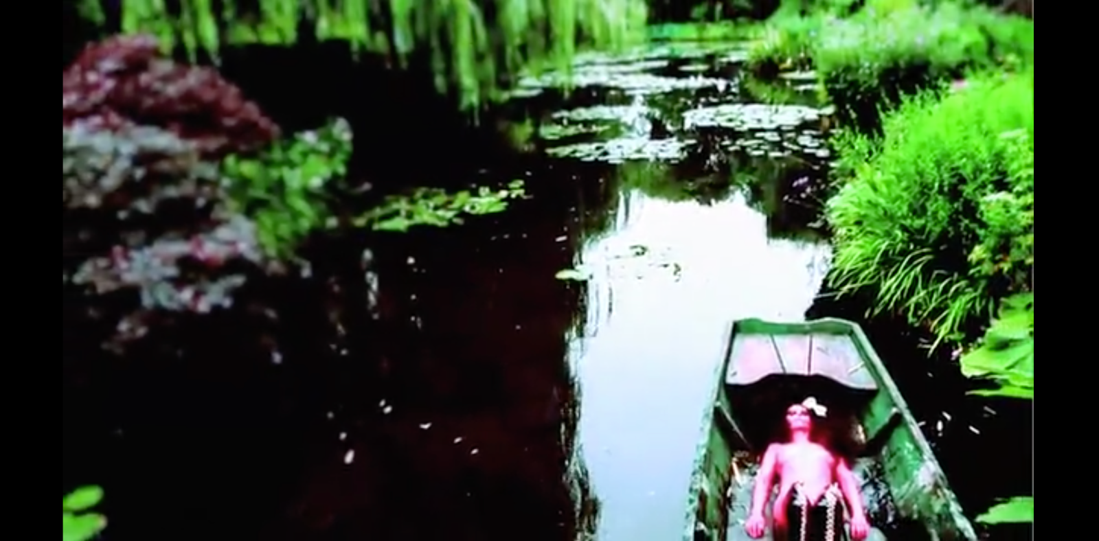 In Monet's Garden: The Voluptuous Horror of Karen Black 'Bring Back The Night' -  Video by Kembra Pfahler and E.V. Day