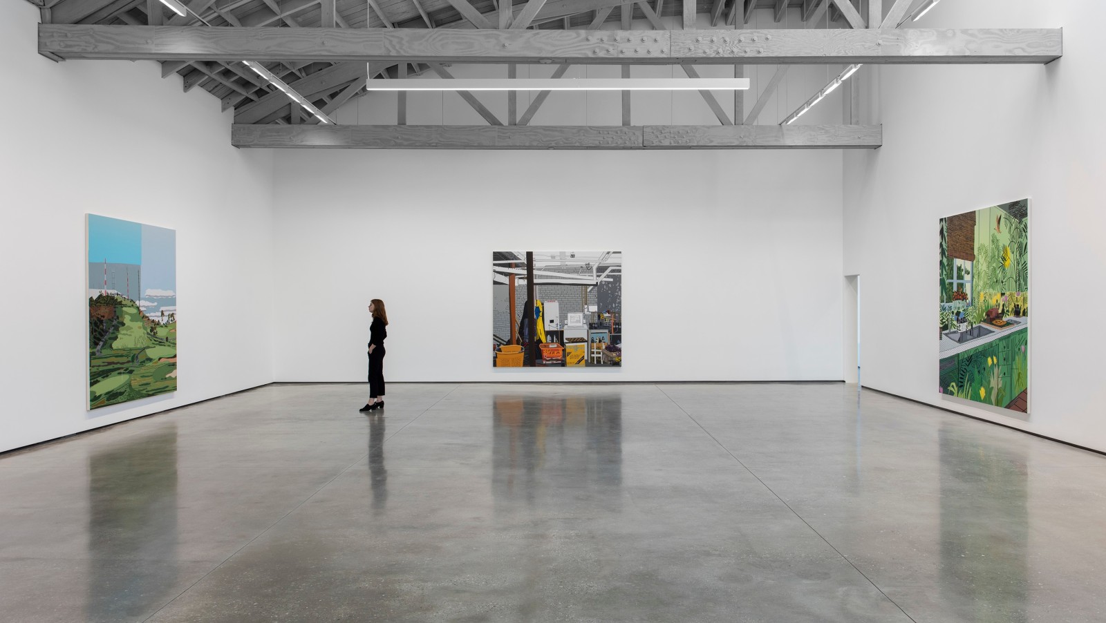 Jonas Wood Interiors and Landscapes Exhibitions David Kordansky