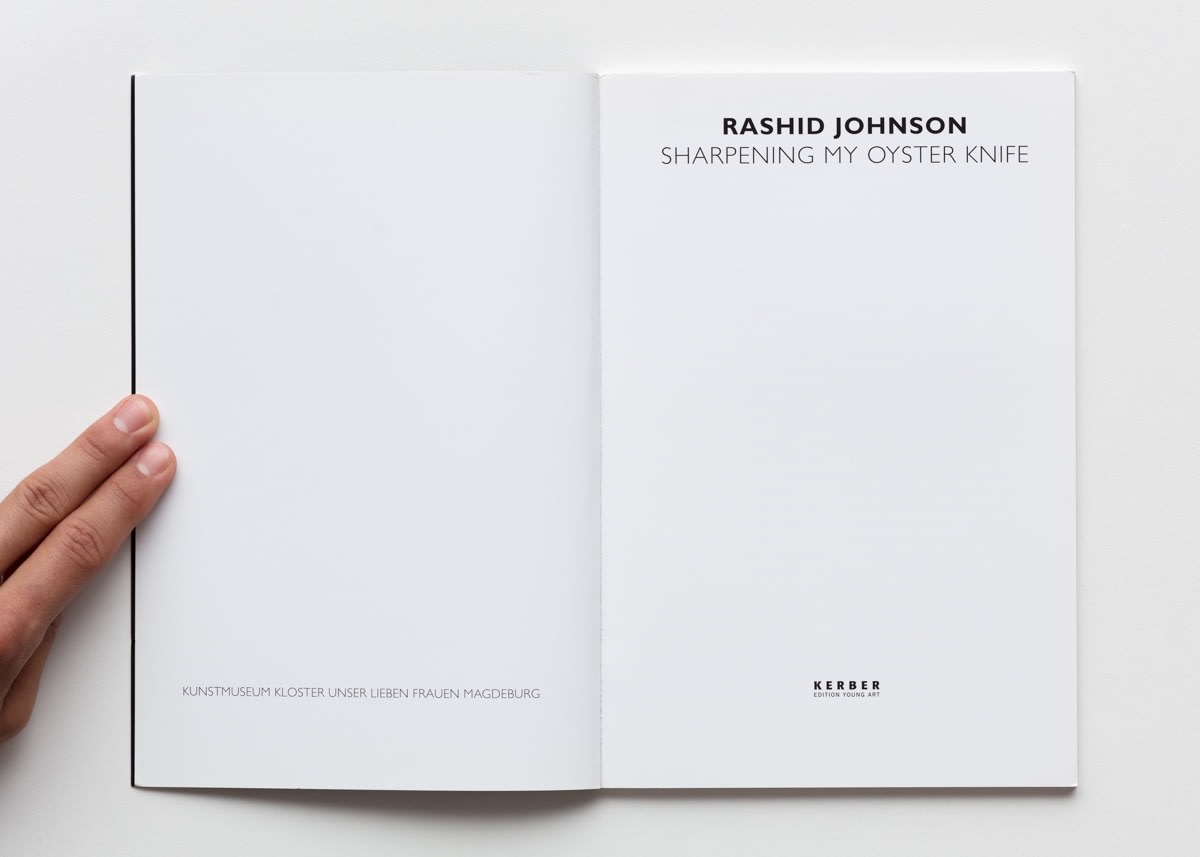 Rashid Johnson Sharpening My Oyster Knife 出版物 David Kordansky Gallery