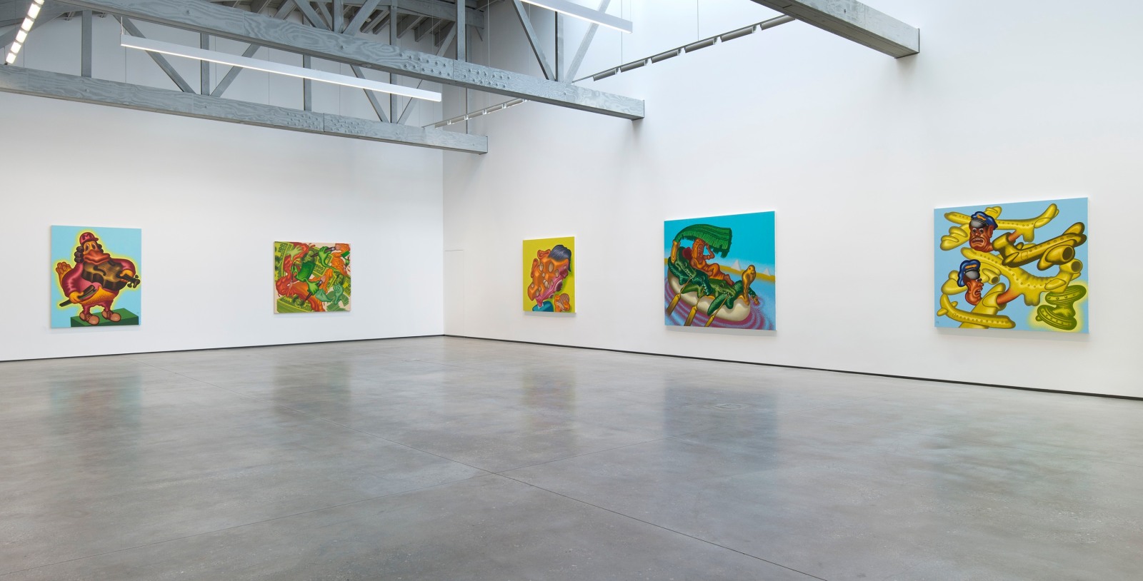 Peter Saul - Some Crazy Pictures - Exhibitions - David Kordansky Gallery