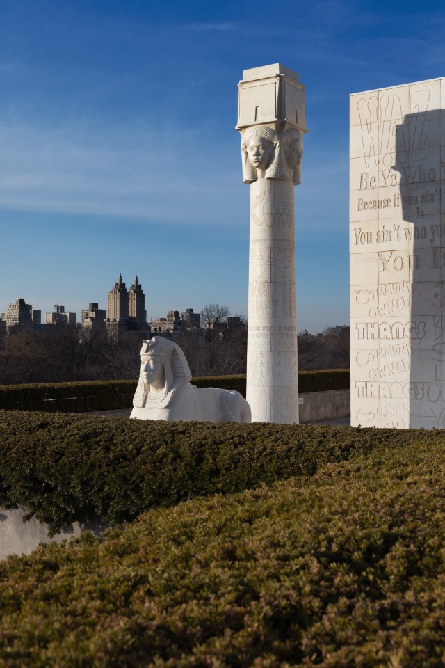 Lauren Halsey The Roof Garden Commission Public Exhibitions David