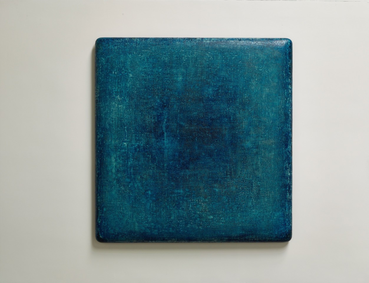 Cobalt Blue Charm 魅藍, 2019, oil, lacquer, linen and wood