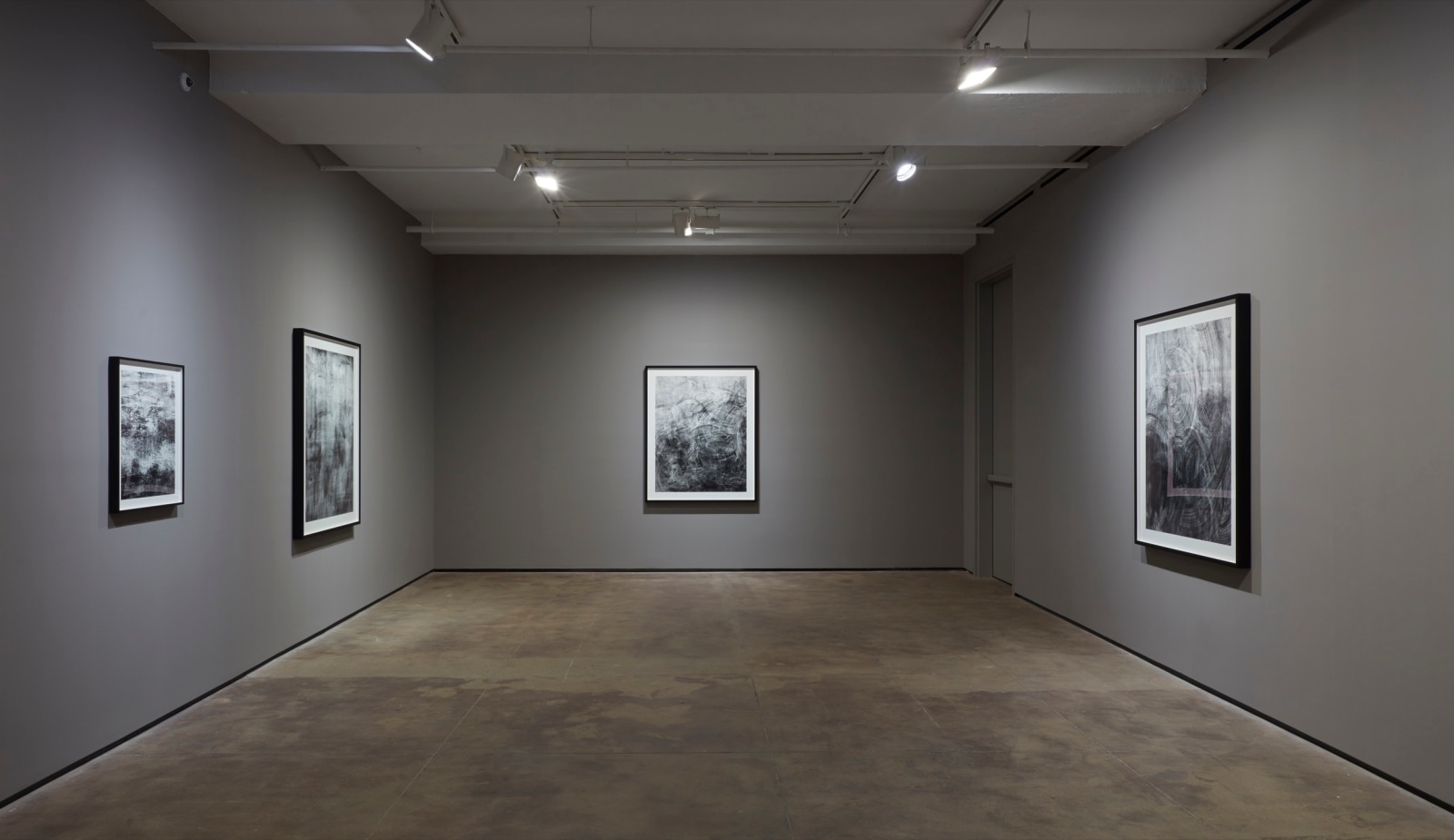 Installation view of Idris Khan: Blue Rhythms at Sean Kelly, New York