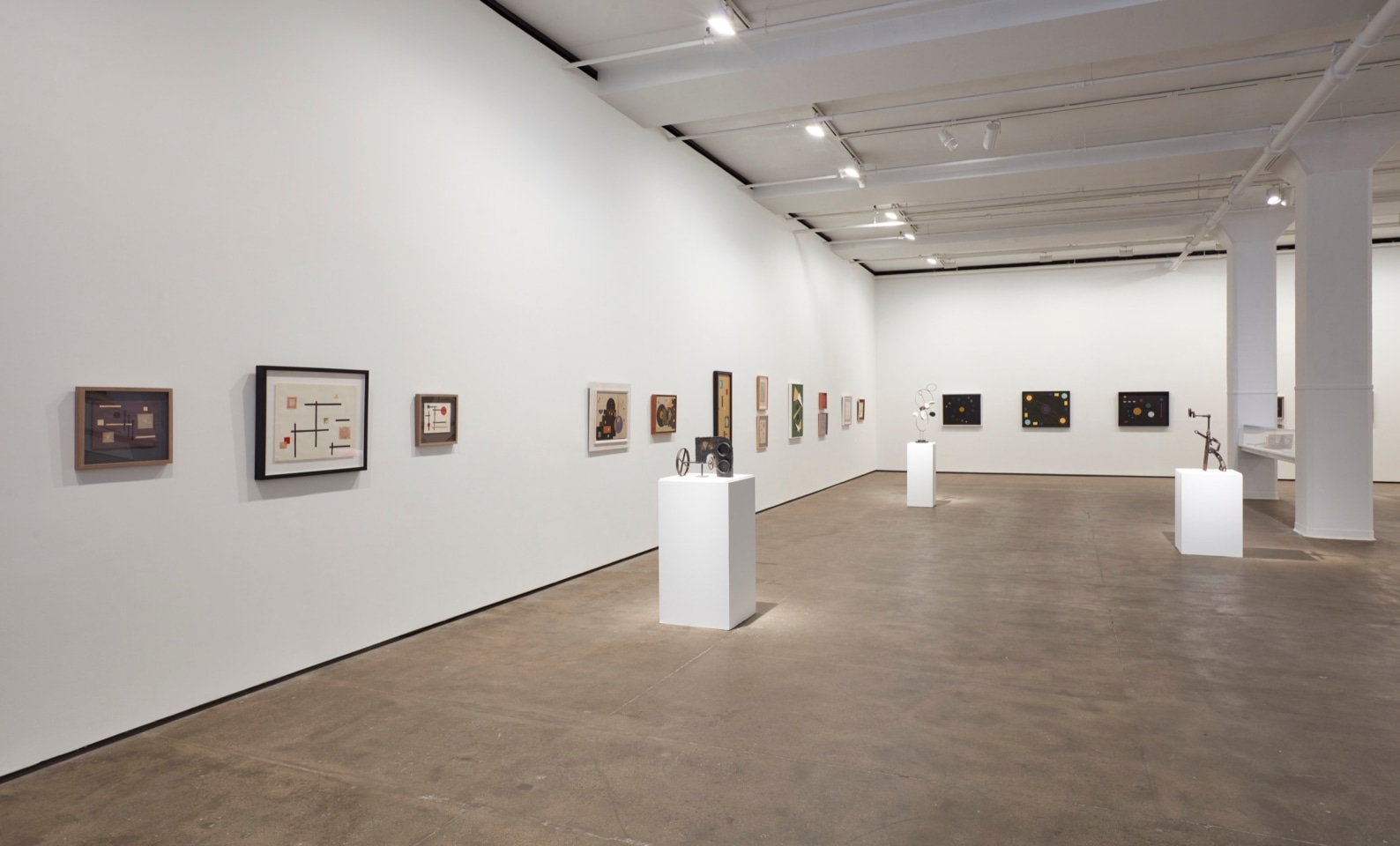 Installation view of Constructing Her Universe: Loló Soldevilla at Sean Kelly, New York