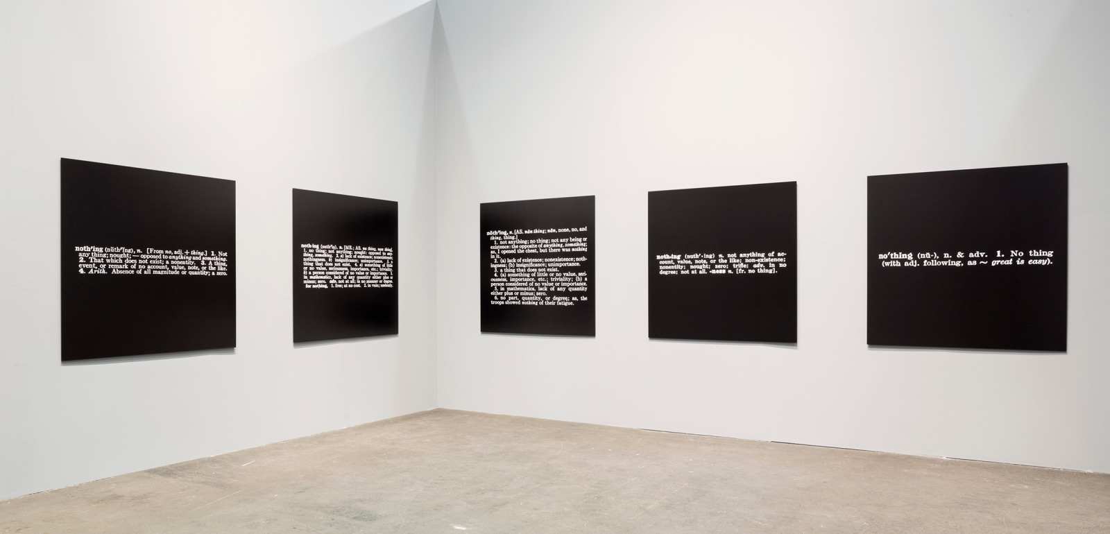 Joseph Kosuth Art Unlimited