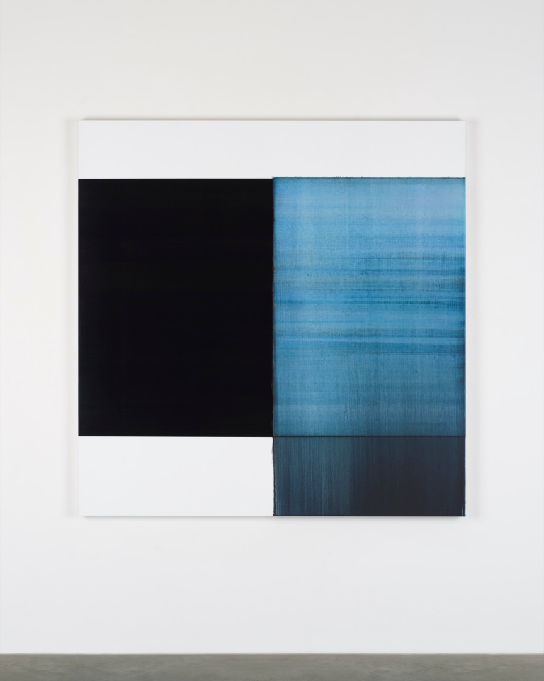 CALLUM INNES Exposed Painting Byzantine Blue, 2018