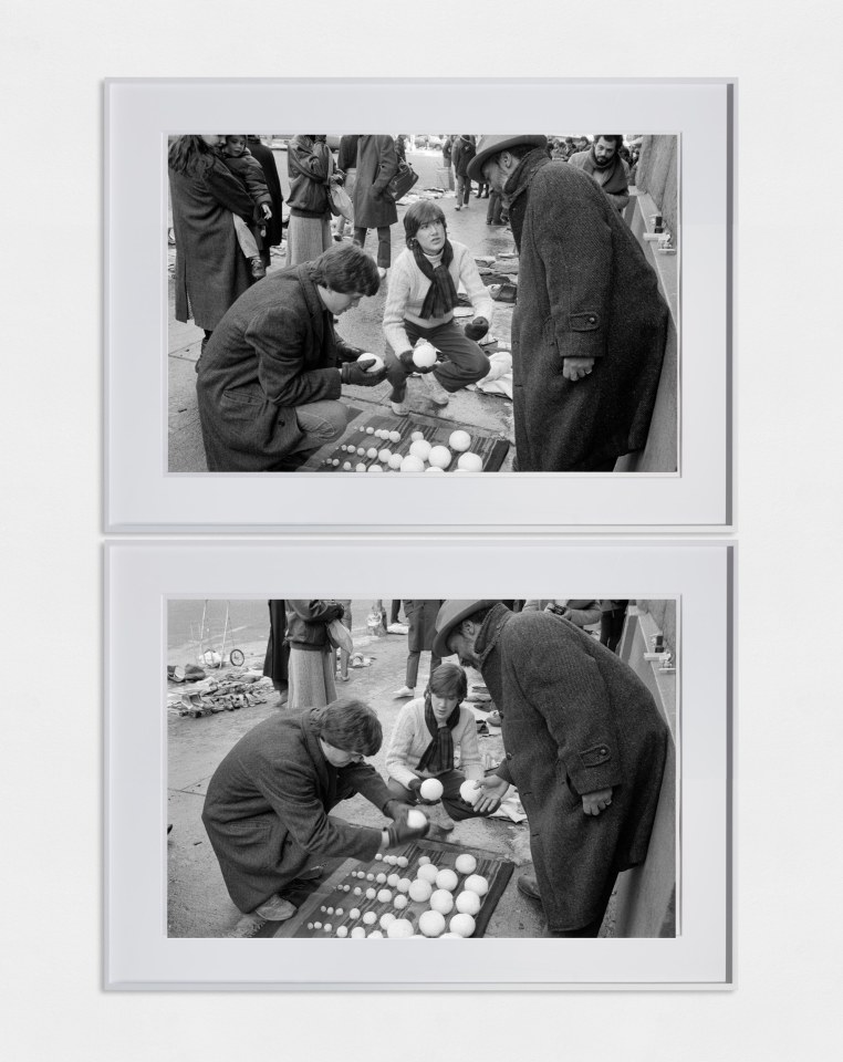 DAWOUD BEY  David Hammons, Bliz-aard Ball Sale II, 1983/2019 archival pigment print, diptych