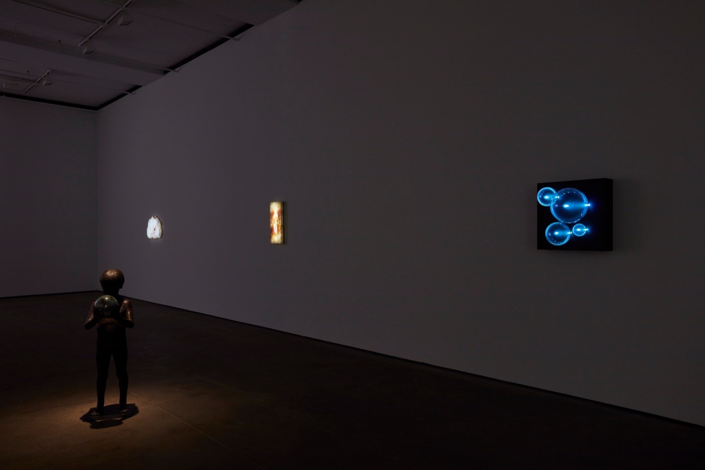 Installation view of Laurent Grasso: OttO at Sean Kelly, New York