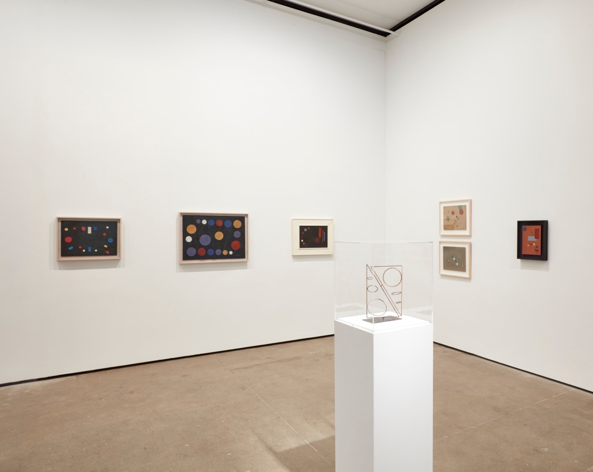 Installation view of Constructing Her Universe: Loló Soldevilla at Sean Kelly, New York