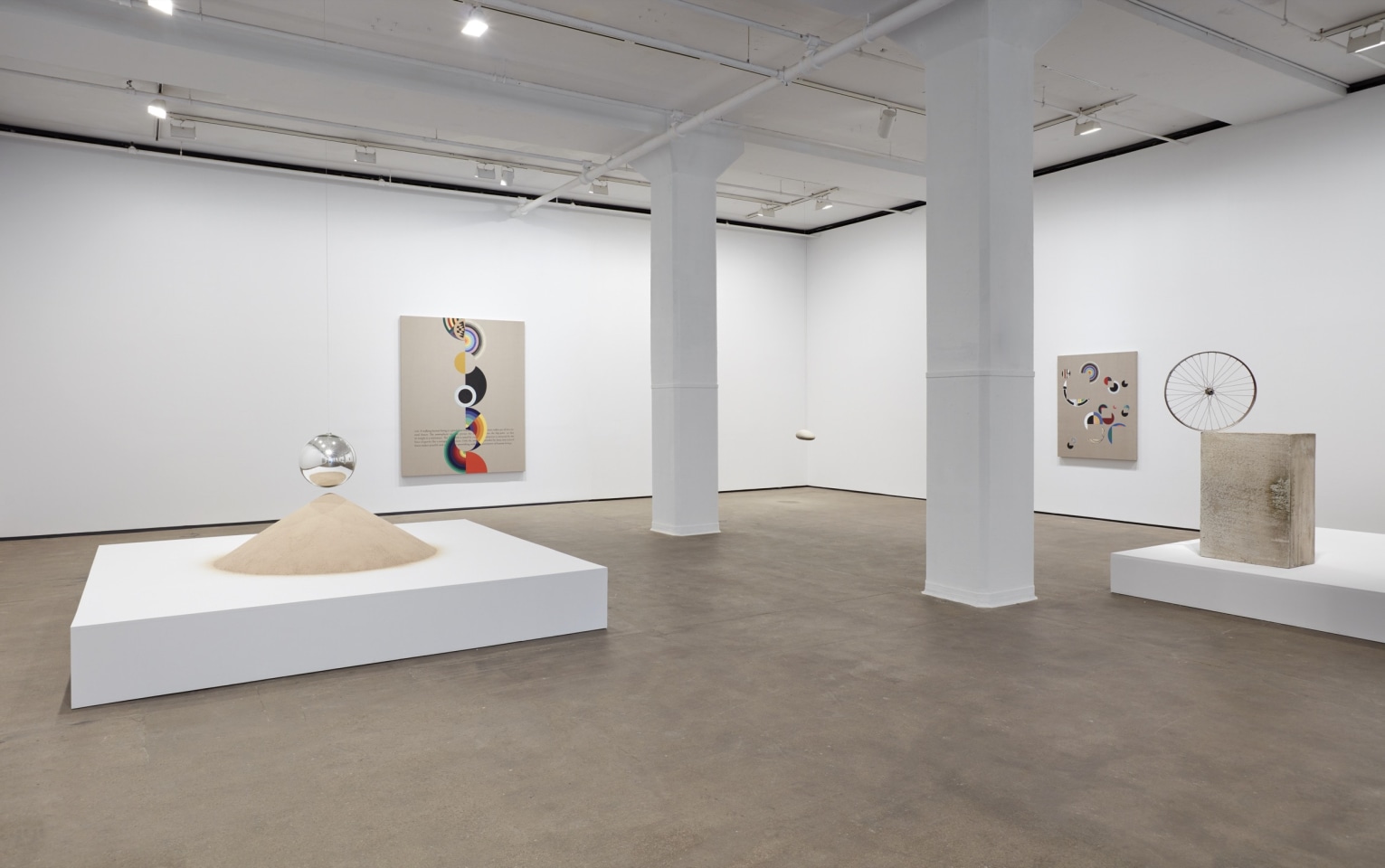 Installation view of Jose D&aacute;vila: The Circularity of Desire at Sean Kelly, New York