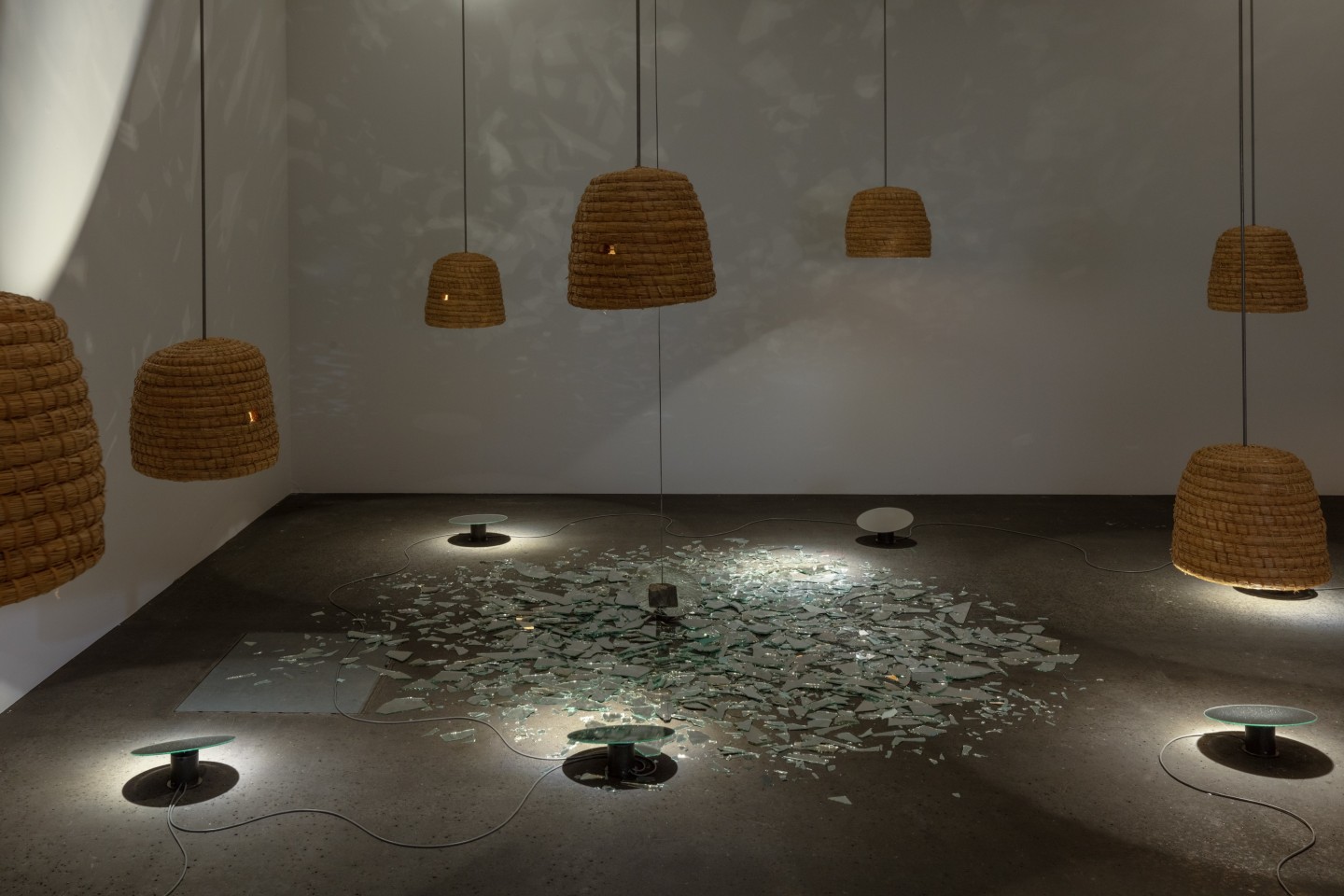 Sean Kelly at Art Basel Unlimited 2022, Rebecca Horn, Bee's Planetary Map (1998) 