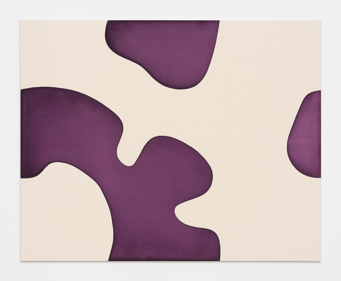 Untitled, 2018 dye and canvas