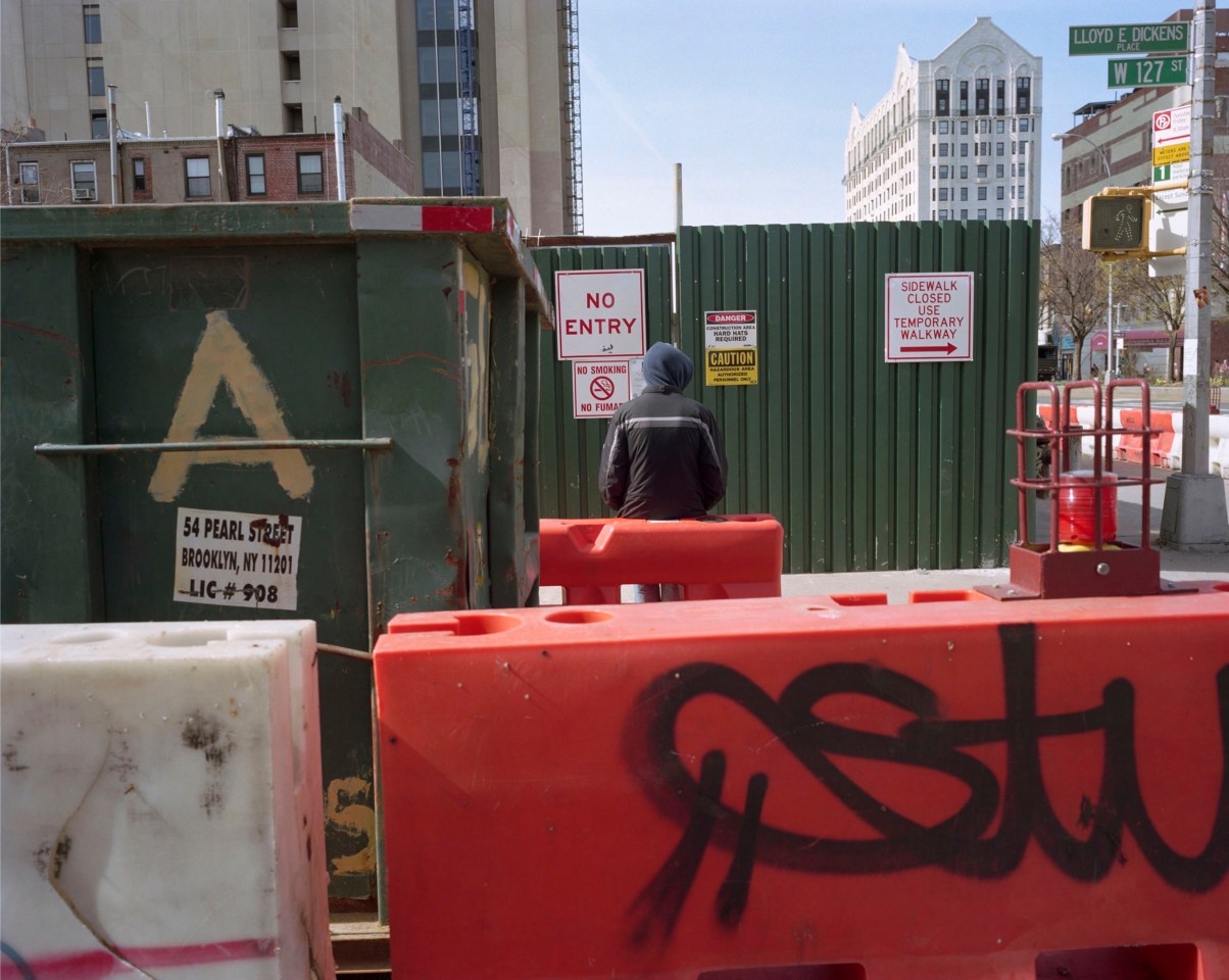 Young Man, West 127th Street, 2015&nbsp;